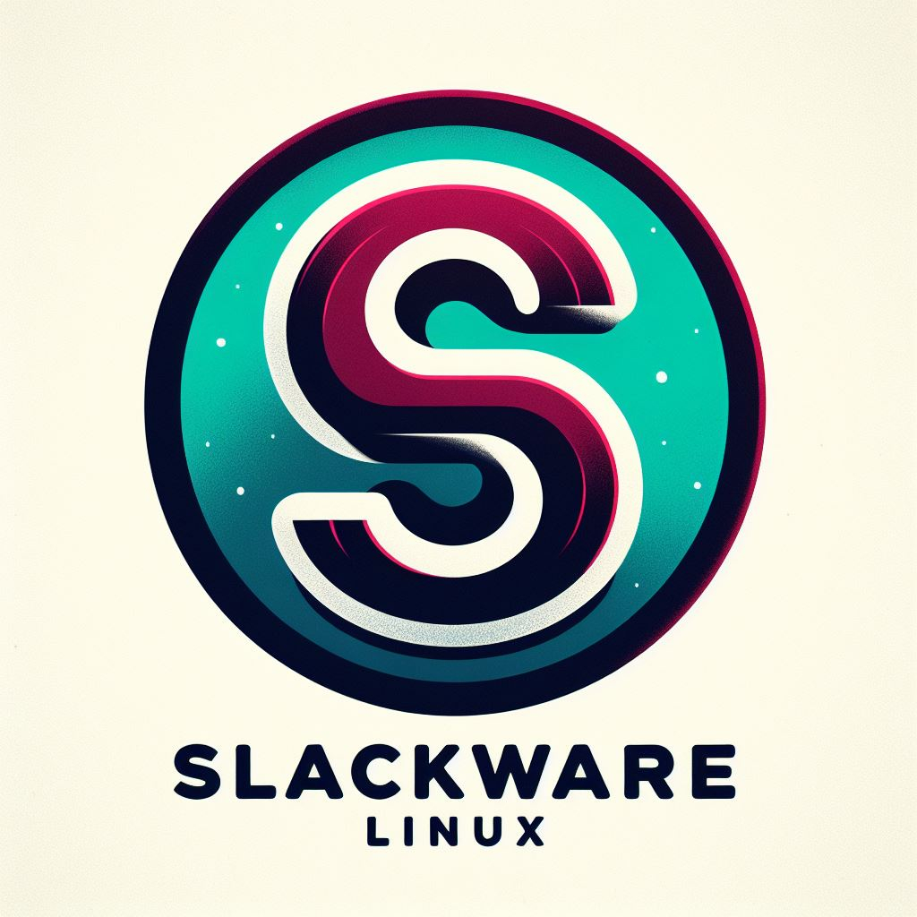 AI generated logo of Slackware Linux