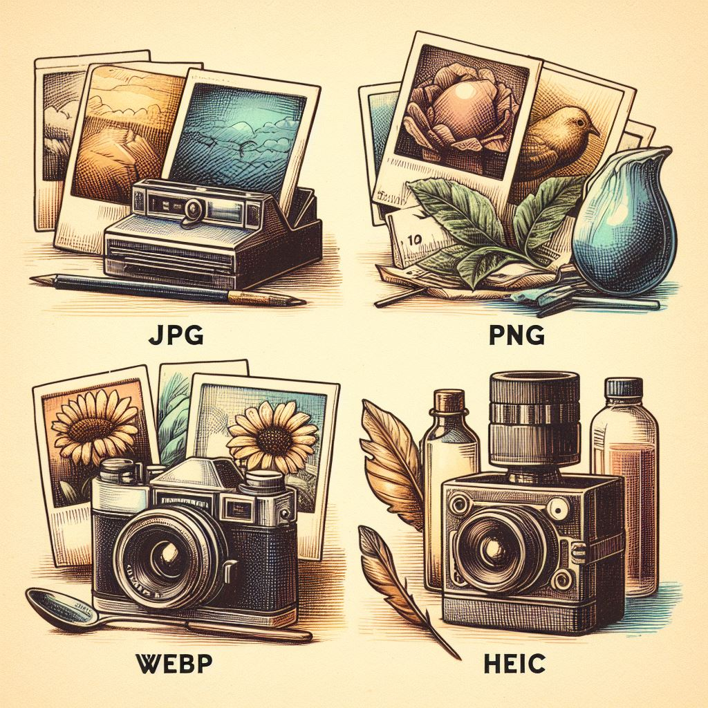 Image showing multiple image formats. Blog of Amar Vyas