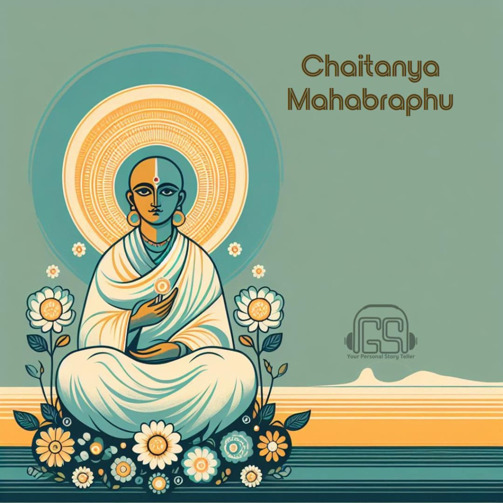 Image of Chaitanya Mahaprabhu. LIfe and Journey of Chaitanya Mahaprabhu. Blog by gaathastory