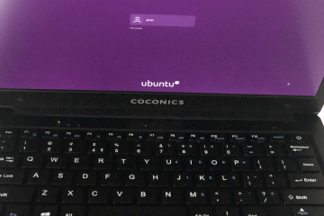 Ubuntu Linux on Coconics Enabler Laptop, March 2021