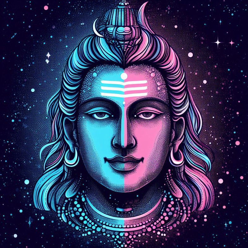 AI generated Image of Lord Shiv. Celebrating Mahashivrati- gaathastory
