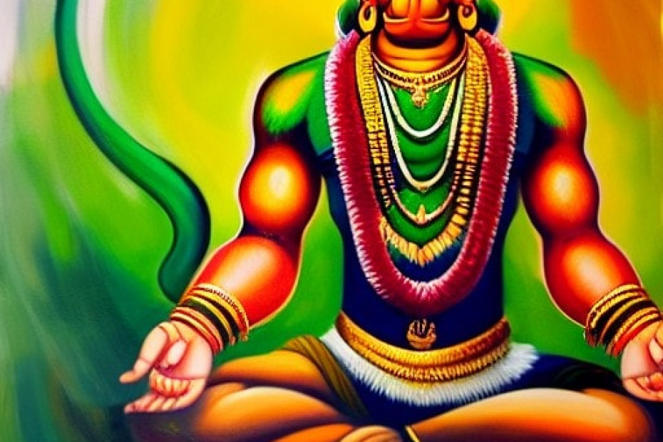 Hanumanji-Meditation-Pose