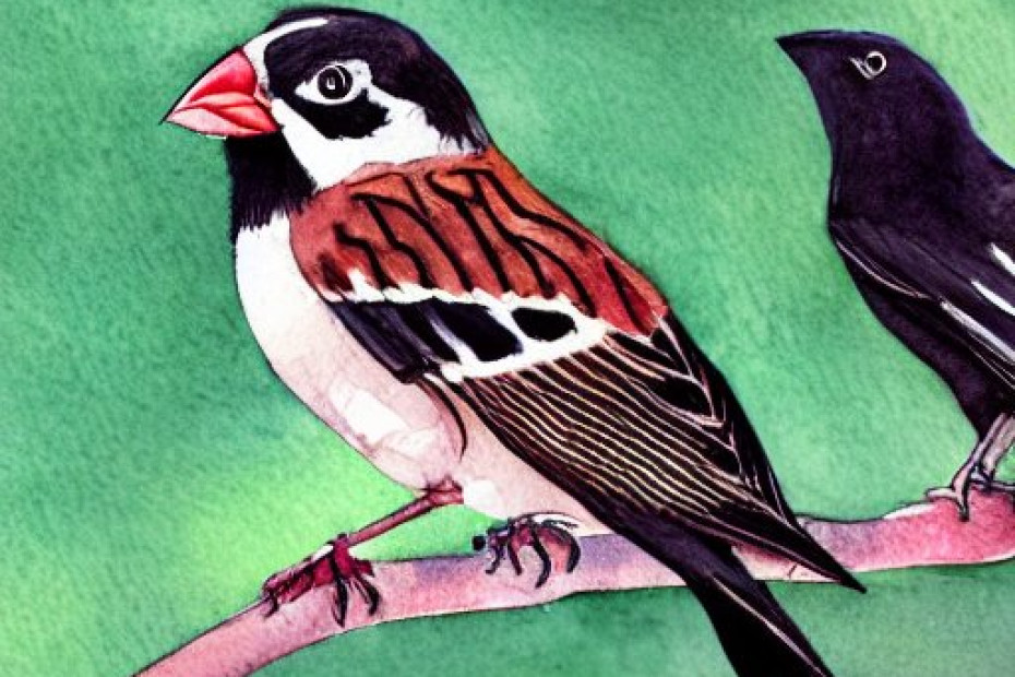 A Sparrow and a Crow. Story on Baalgatha Podcast