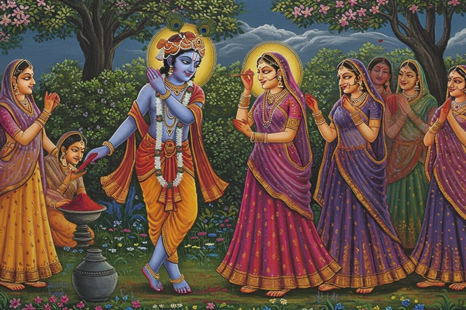 The Story of Radha and Krishna